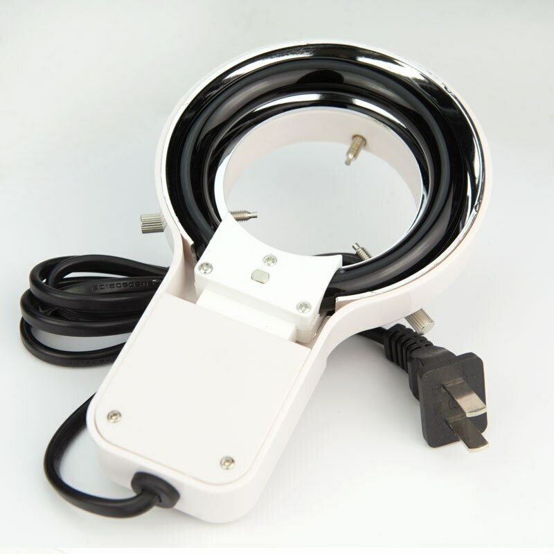 8W 220V Microscope Purple UV Fluorescent Ring Lamp Light Source