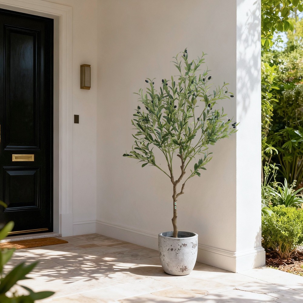 Artificial Olive Tree 150 cm Artificial Plant Artificial Plants Large Olive Tree