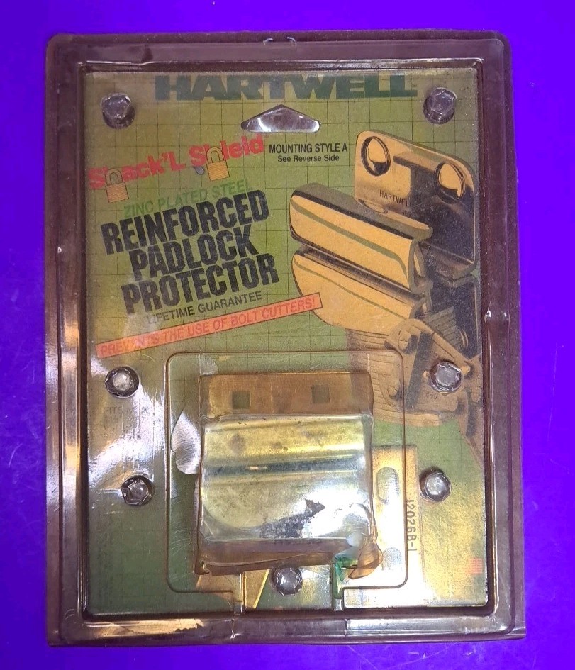 Hartwell Reinforced Padlock Protector Mounting Style A