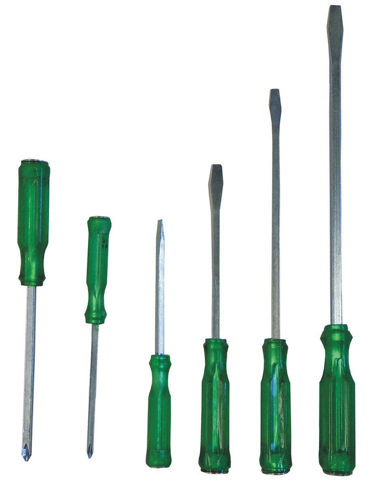 Valley 6pc Go Thru Screwdriver Set