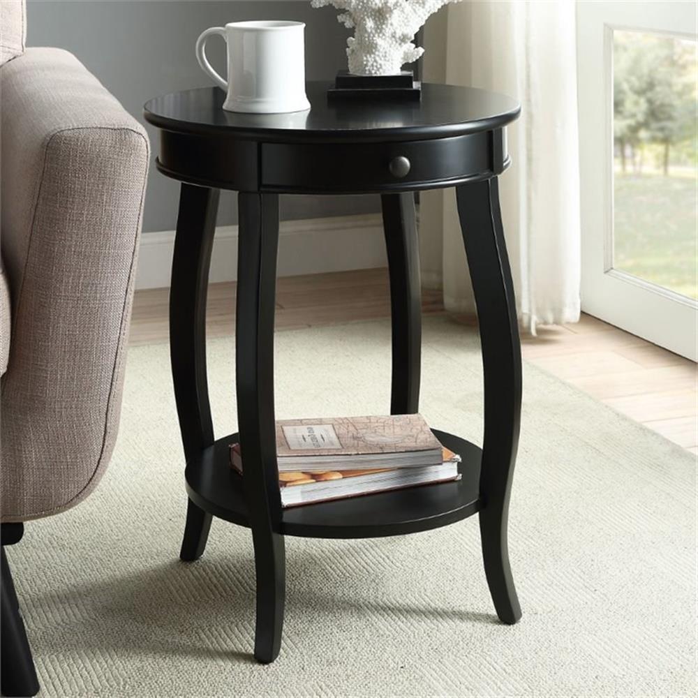 Bowery Hill End Table in Black