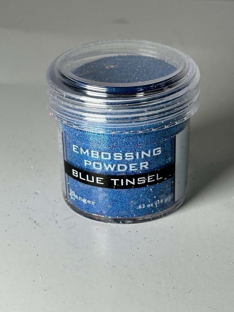 Ranger Embossing Powders Blue Tinsel