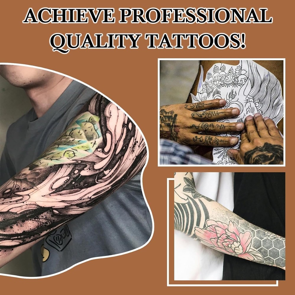 Tattoo Stencil Transfer Gel Solution, Gel, Black