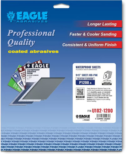Eagle Abrasives 9”x11” WP Sheets CC