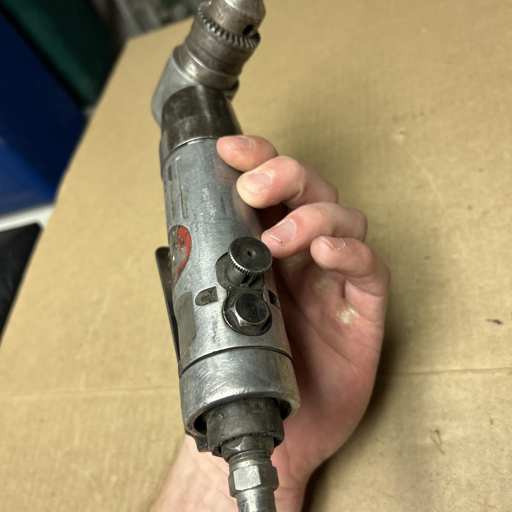 Vintage Mac Tools Right Angled Reversible Air Drill Japan