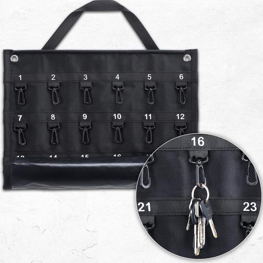 Rollable Key Case 30 Keys Roll up Key Organizer Roll up Key Case for