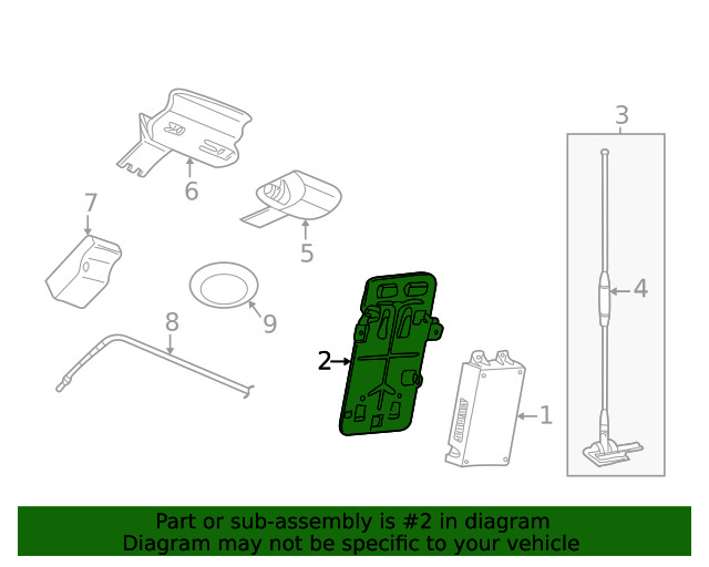 Genuine GM Mount Bracket 22699455