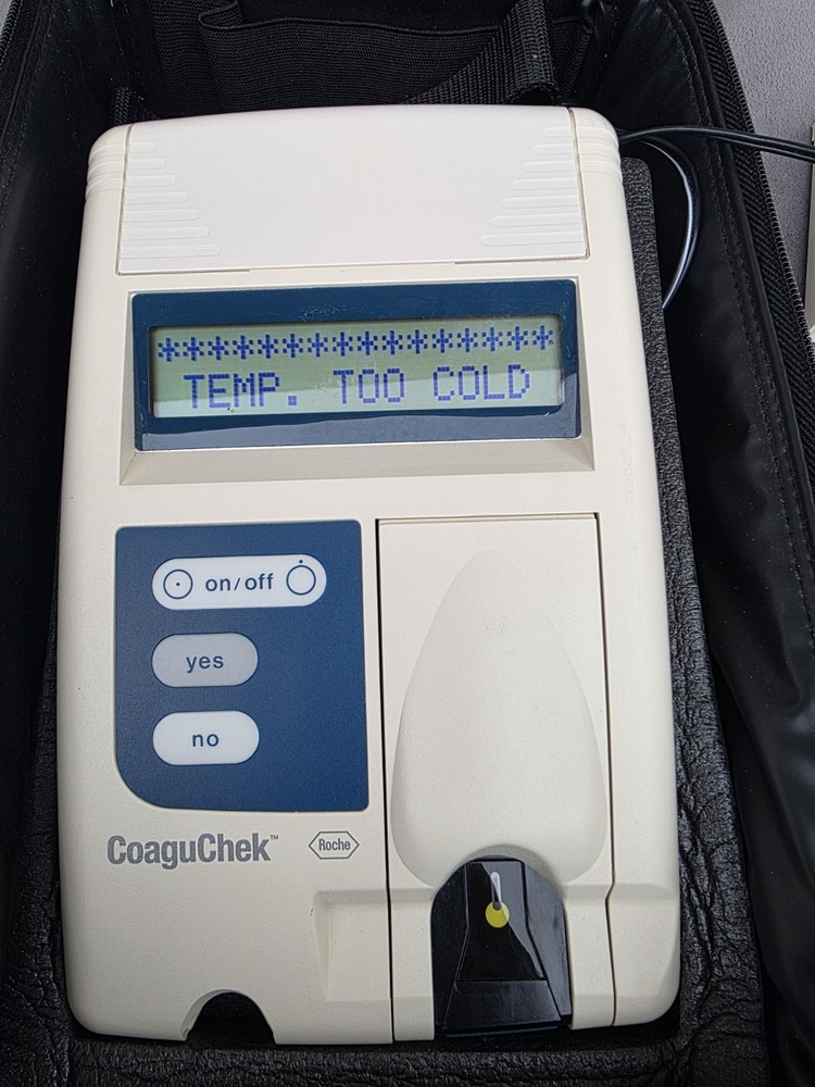 Boehringer Mannheim Roche Coague Check System For Prothrombin Time Self Testing