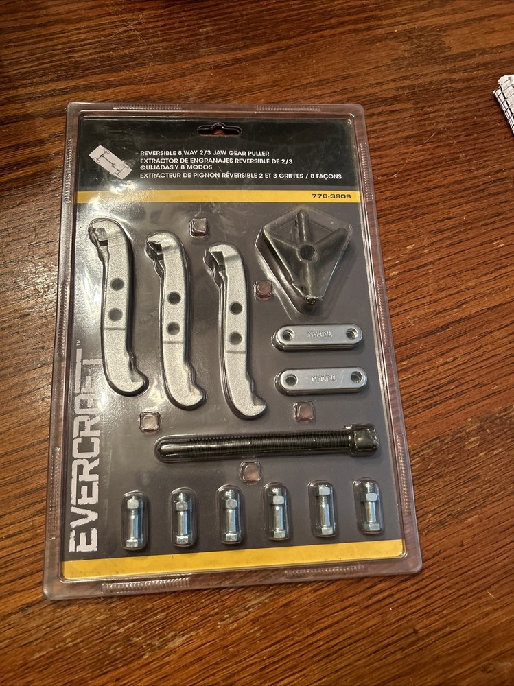 EVERCRAFT Reversible 8 Way 2/3 Jaw Puller 776-3908