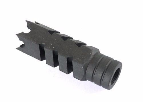 Steel 1/2x28 Thread .223 Competition Muzzle Brake + Washer