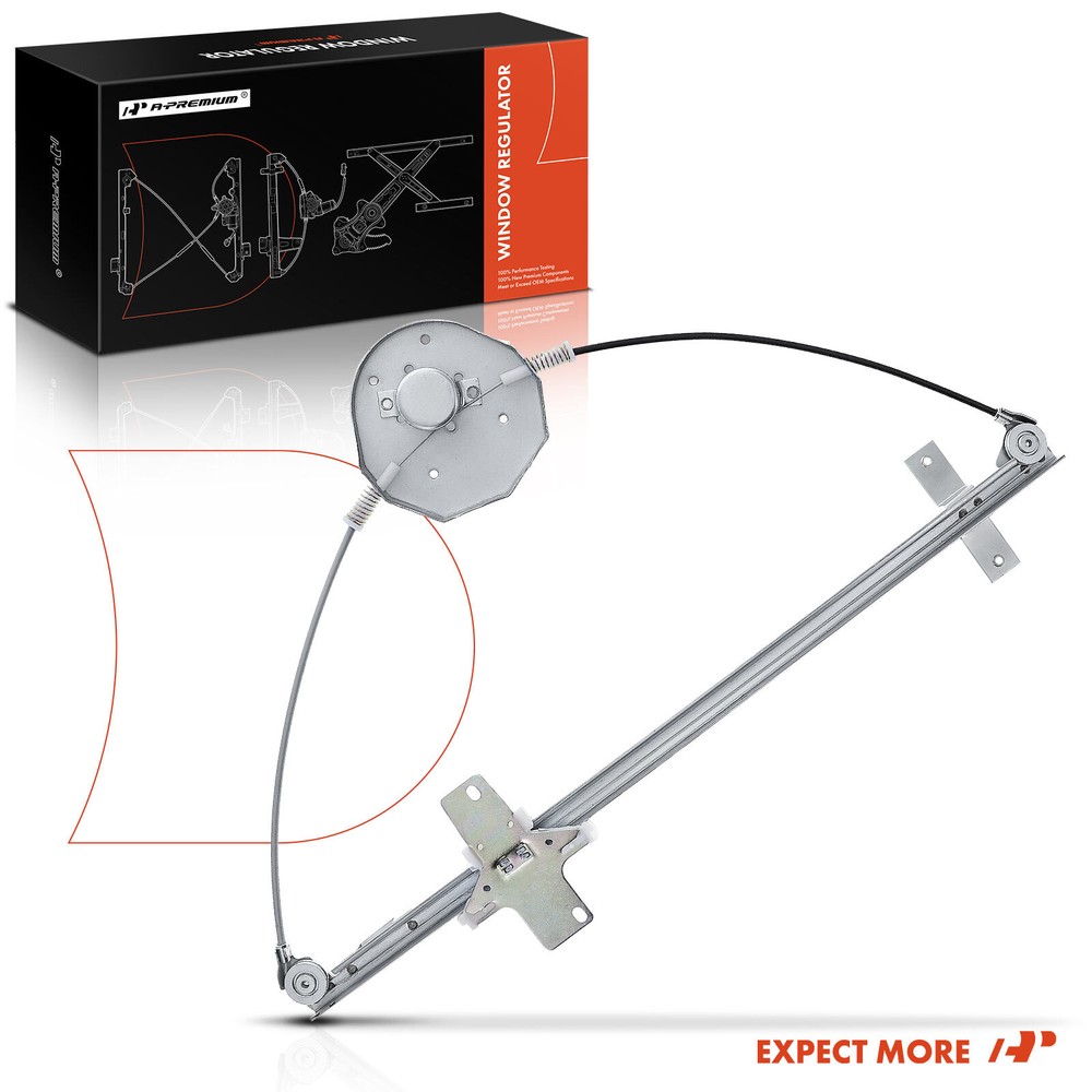A-Premium Front Driver Side Manual Window Regulator for Suzuki Sidekick 91-98