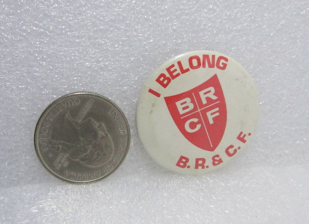 I Belong B.R. & C.F. Button Pin