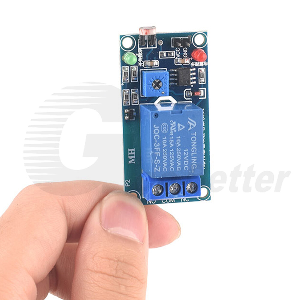 5V 12V Photoresistor Photodiode Light Sensor Module Relay Control Switch Detect