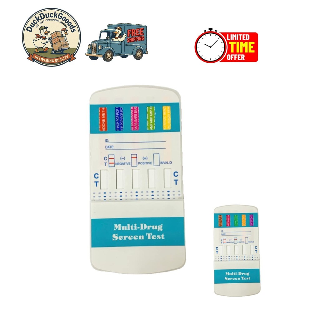 At-Home 10 Panel Drug Testing Kit – Reliable & Quick Drug Screening Solution