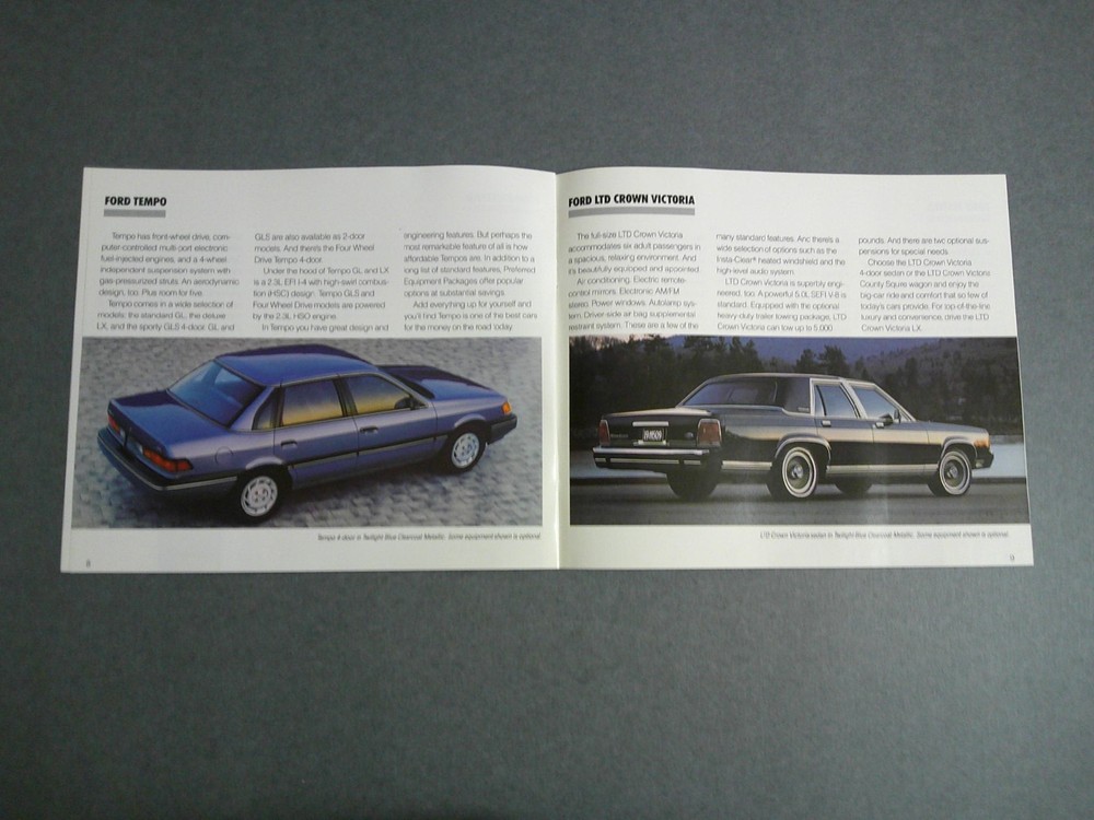 1991 Ford Sales Catalog