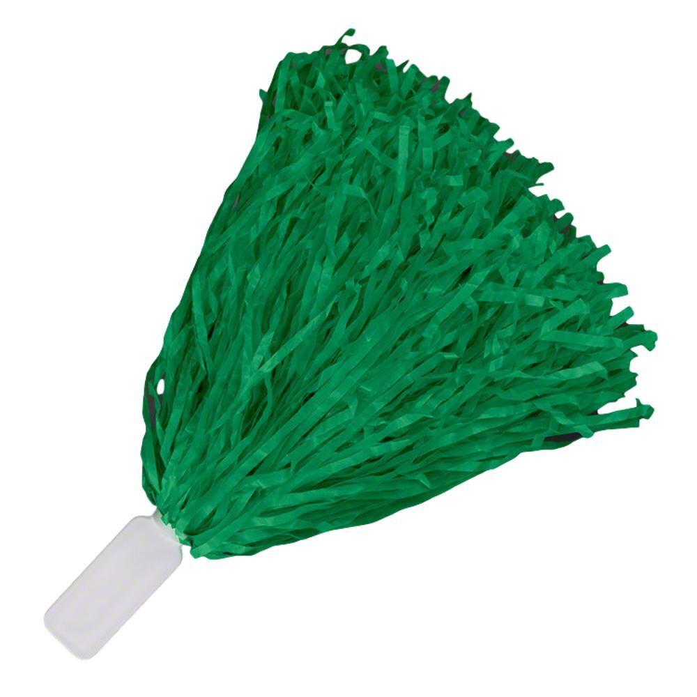 Non Light Up Short Handle Cheer Pom poms Green