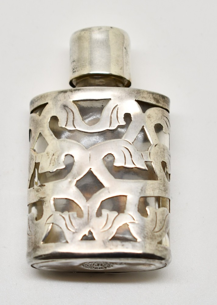 Gorgeous Sterling Silver Perfume Bottle #FMW018