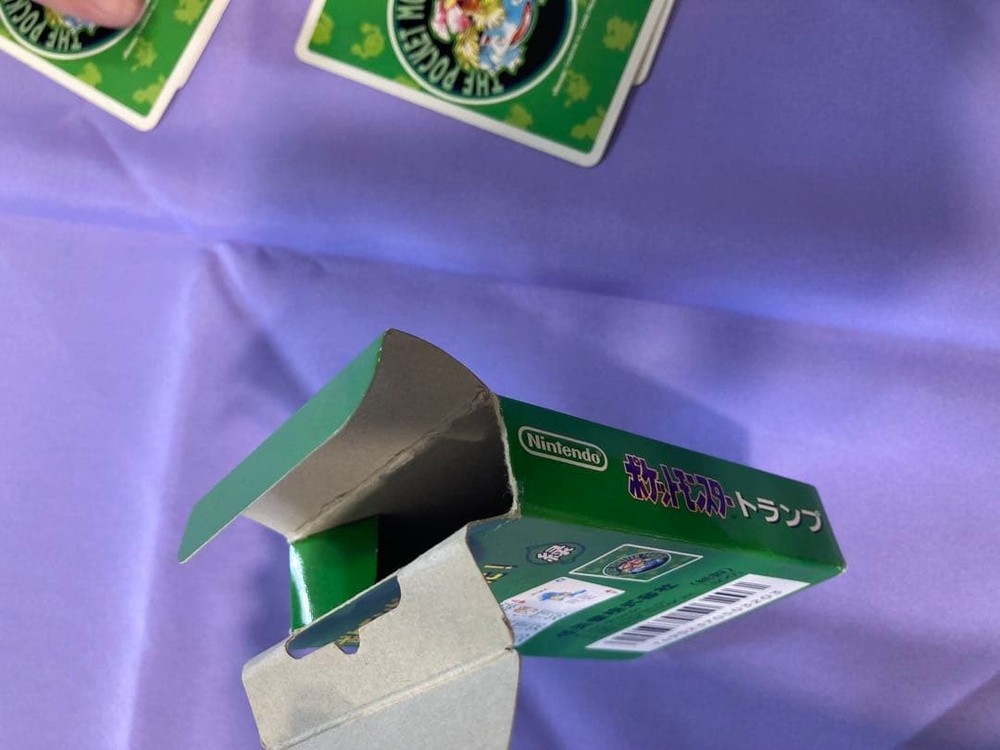 Pokemon Playing Cards Green