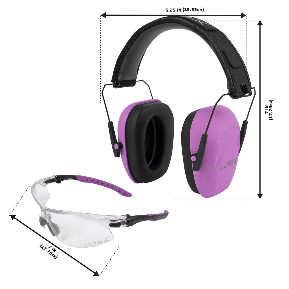 ULTRX™ Shield Ear & Eye Protection Combo
