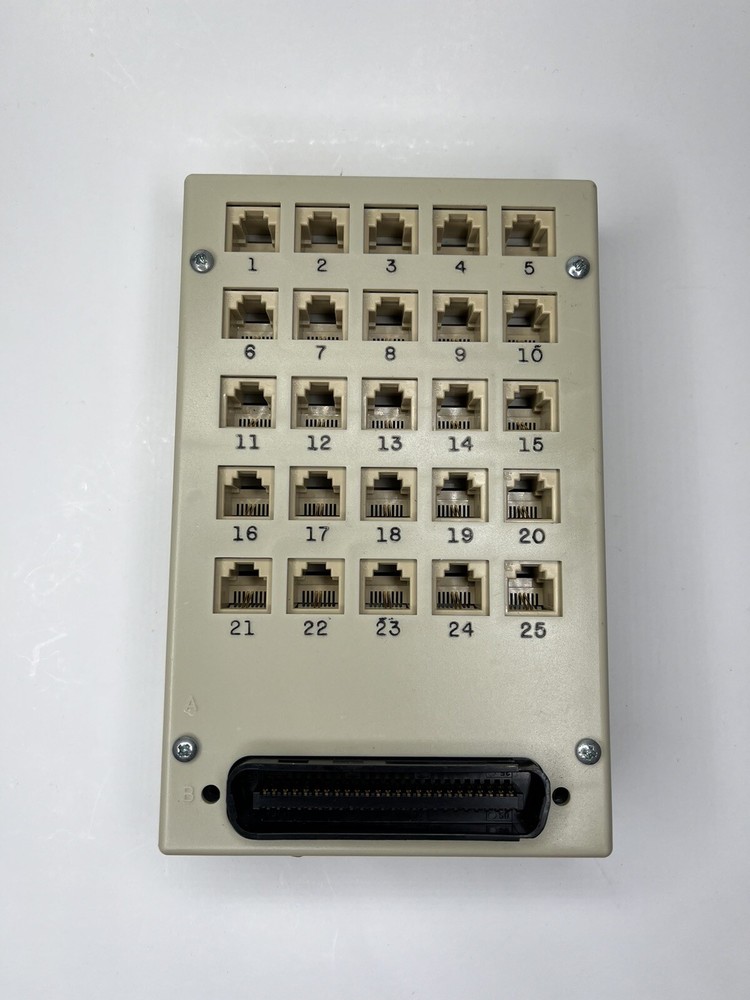 Leviton 41600-I Infotap Mini Patch Panel 25 Port