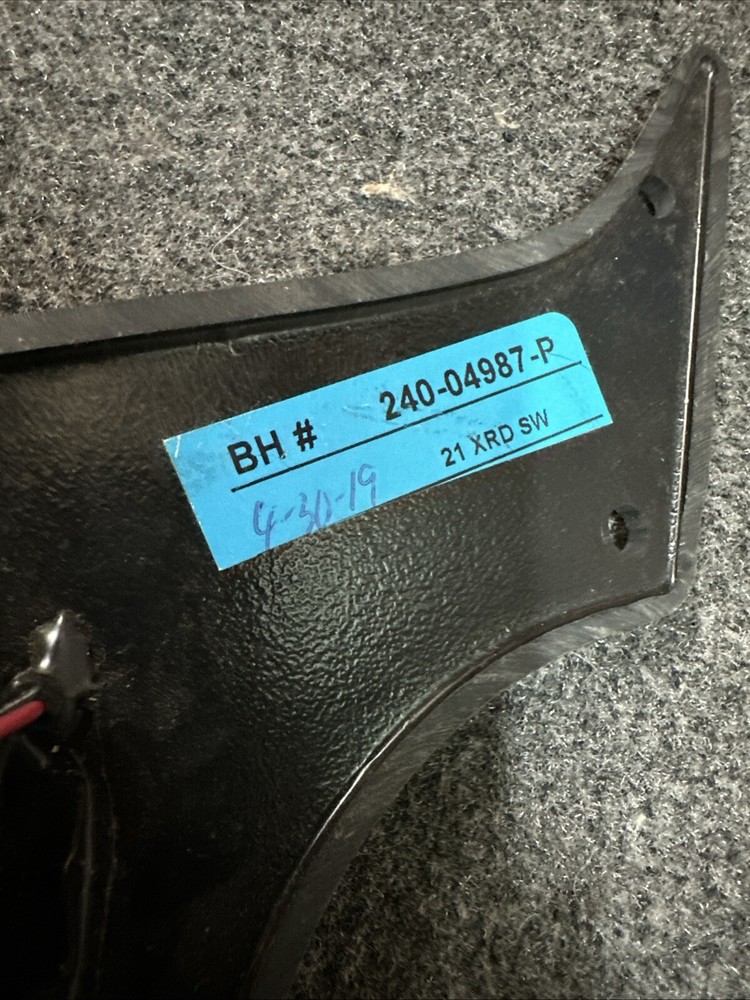 2019 Bullet 21 XRD Bass Boat Console Switch Panel New