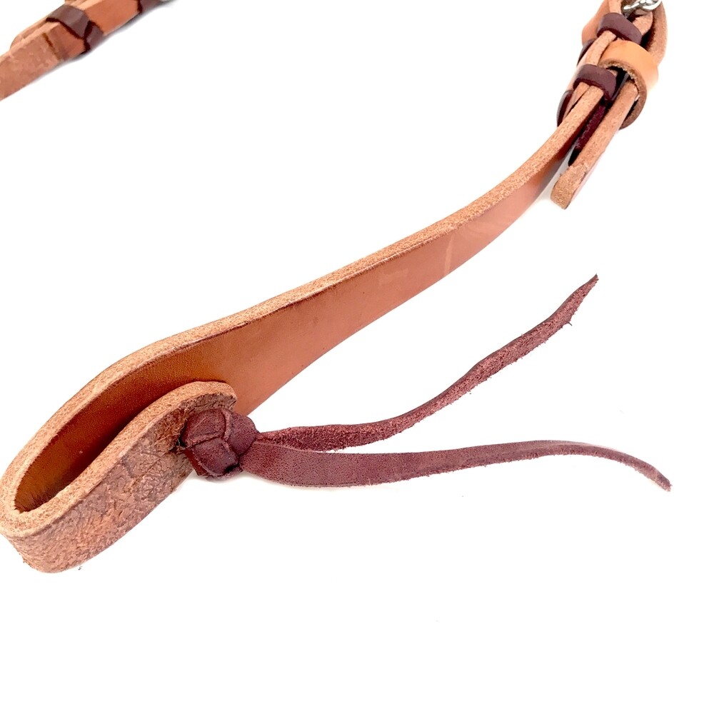 Leather Tie Down, Brass Hardware (Tan)