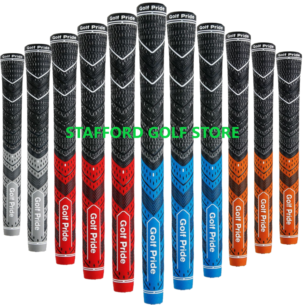 Golf Pride MCC Plus 4 Golf Grips .580/600 Round Undersize/Standard/Midsize/Jumbo