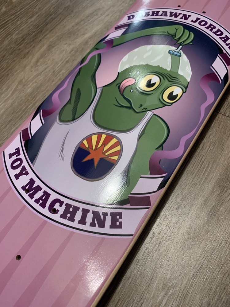 Toy Machine Dashawn Jordan Signed Debut Deck