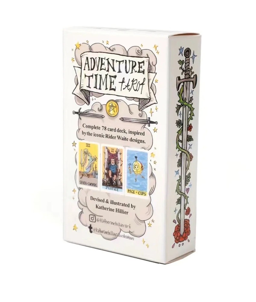 Adventure Time Tarot 78 Card Deck | Decoration Game or Unique Gift