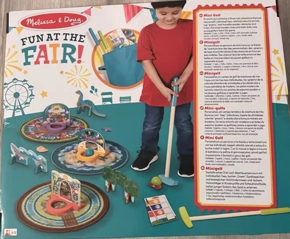 Melissa & Doug Fun At The Fair Mini Golf