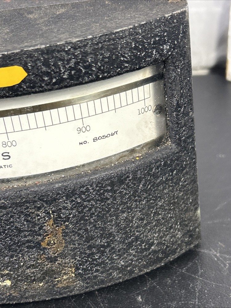 Sensitive Research Electrostatic Voltmeter ESDEW 0-1000 Panel Mount