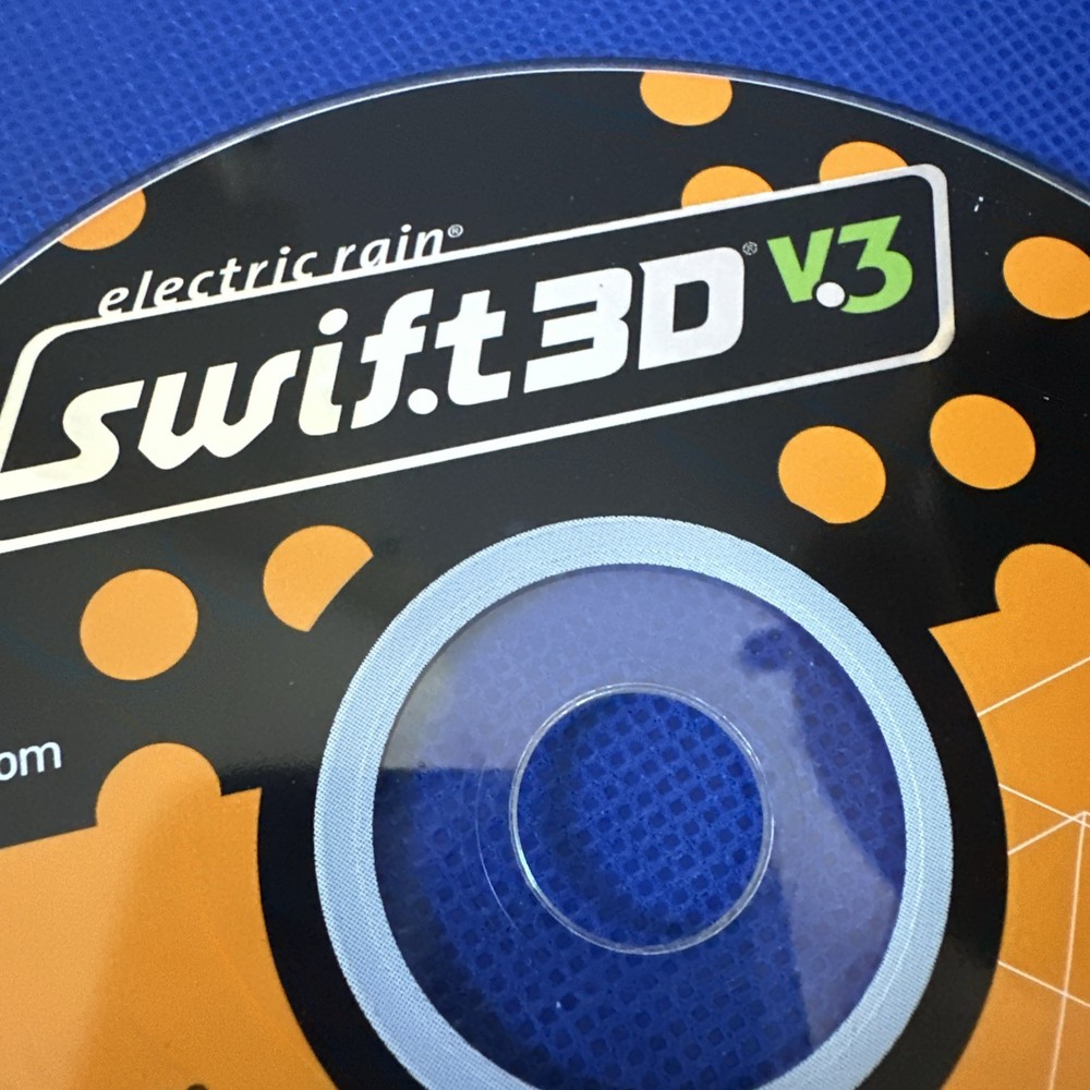 Electric Rain Swift 3D V3 Software Graphics Tool Windows