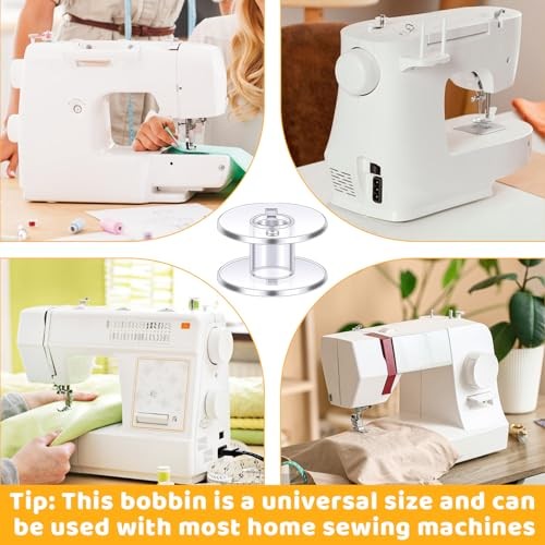 36Pcs Bobbins and Sewing Threads Prewound Bobbin Thread Threads with Bobbin