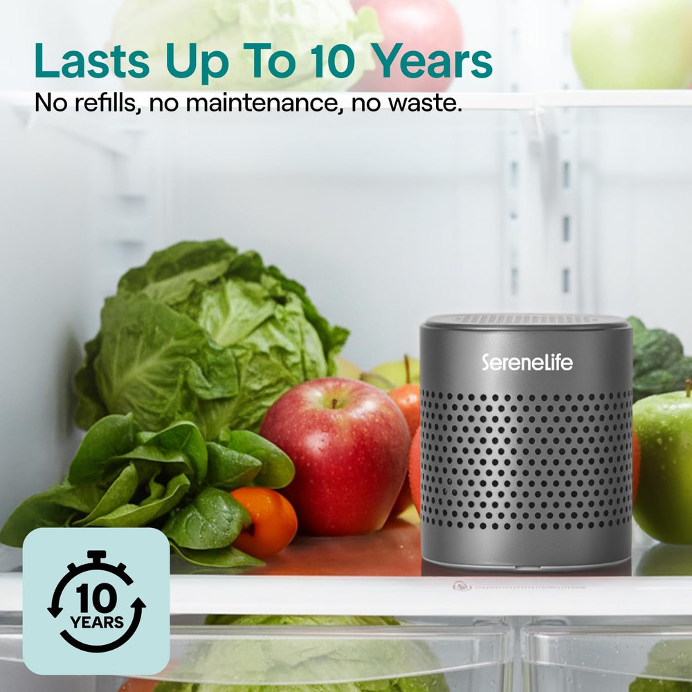 Fridge Deodorizer & Odor Eliminator, Multi-Use Refrigerator Deodorizer Aluminum