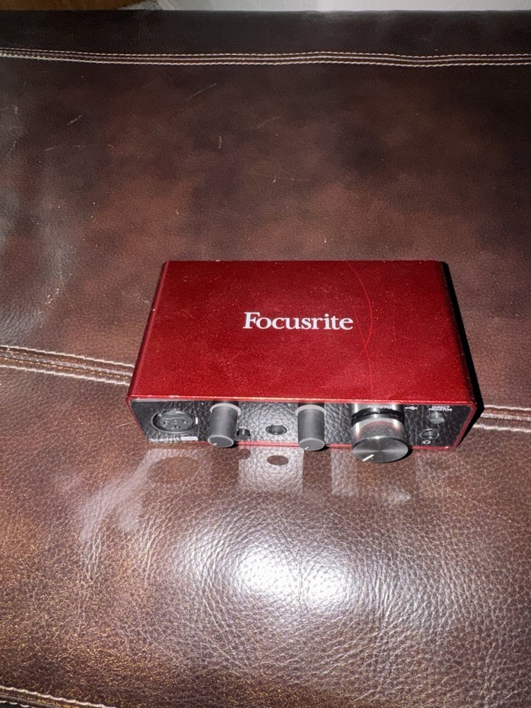 Focusrite Scarlett Solo USB Audio Interface with Phantom Power