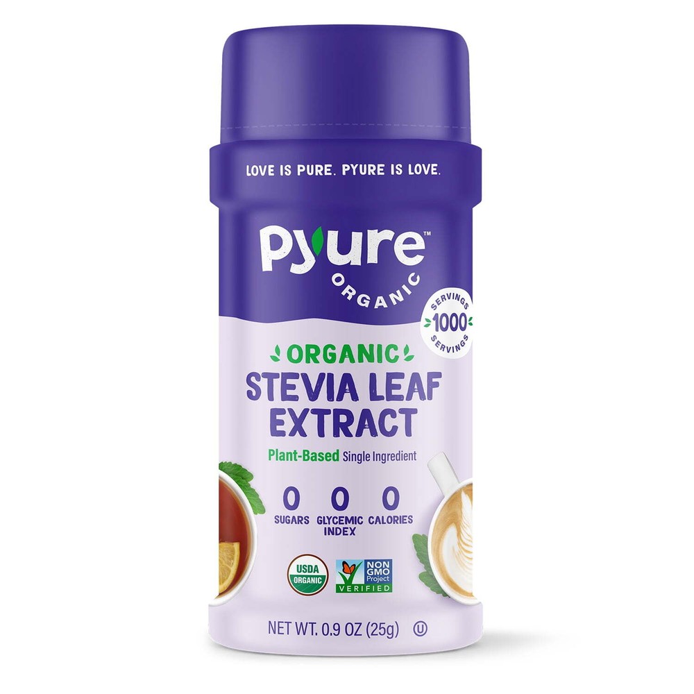 Pyure Organic Stevia Extract, Single Ingredient Powdered Sweetener
