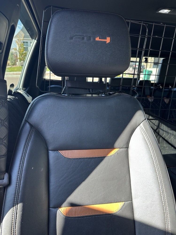 AT4 Headrest Leather Overlay