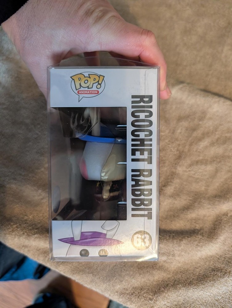 Funko Pop! Animation Ricochet Rabbit Vinyl Figure #63 PROTECTIVE CASE