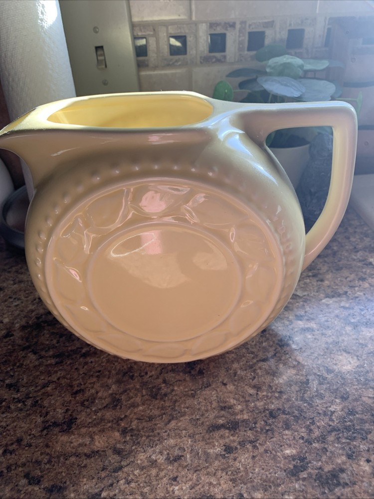 Yellow Home Again Pitcher