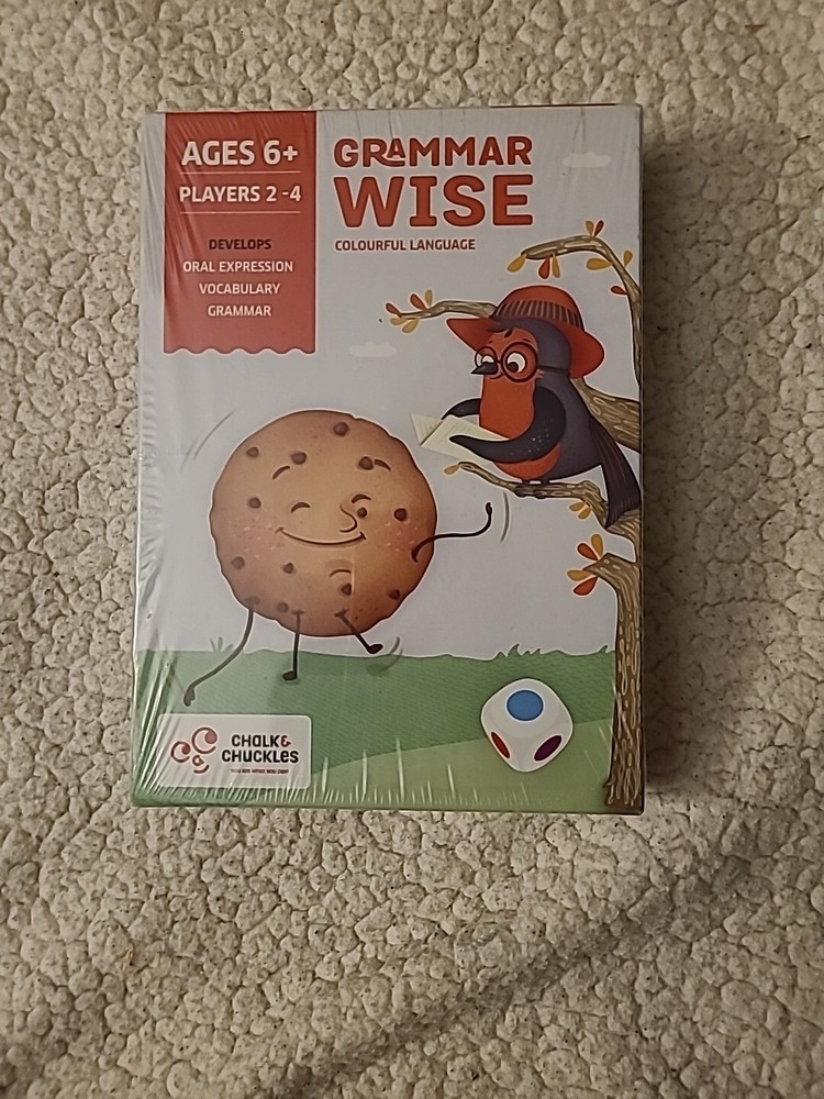Grammar Wise Colourful Language Chalk & Chuckles Developmental Children’s Game