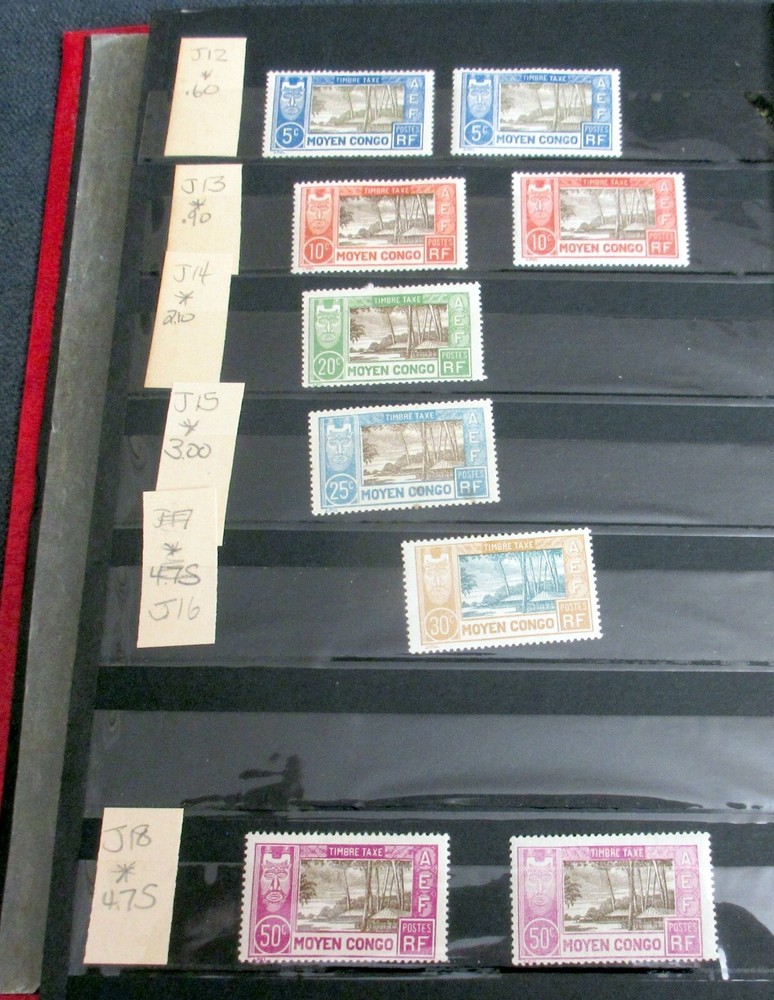 Middle Congo (Pre-Republic) BONANZA Stock Book
