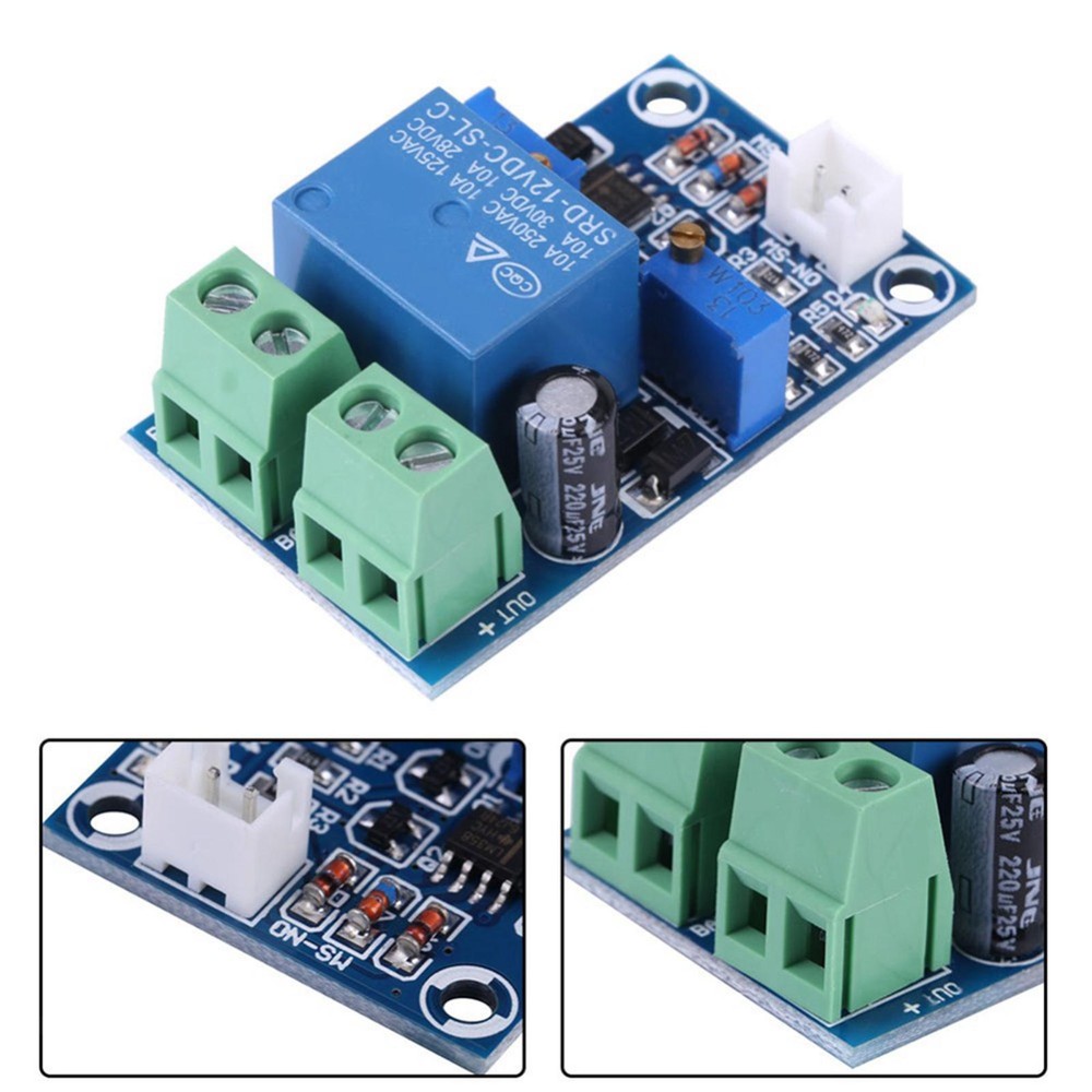 Undervoltage Protection Module 12V Switch On Voltage Module for Relay Module