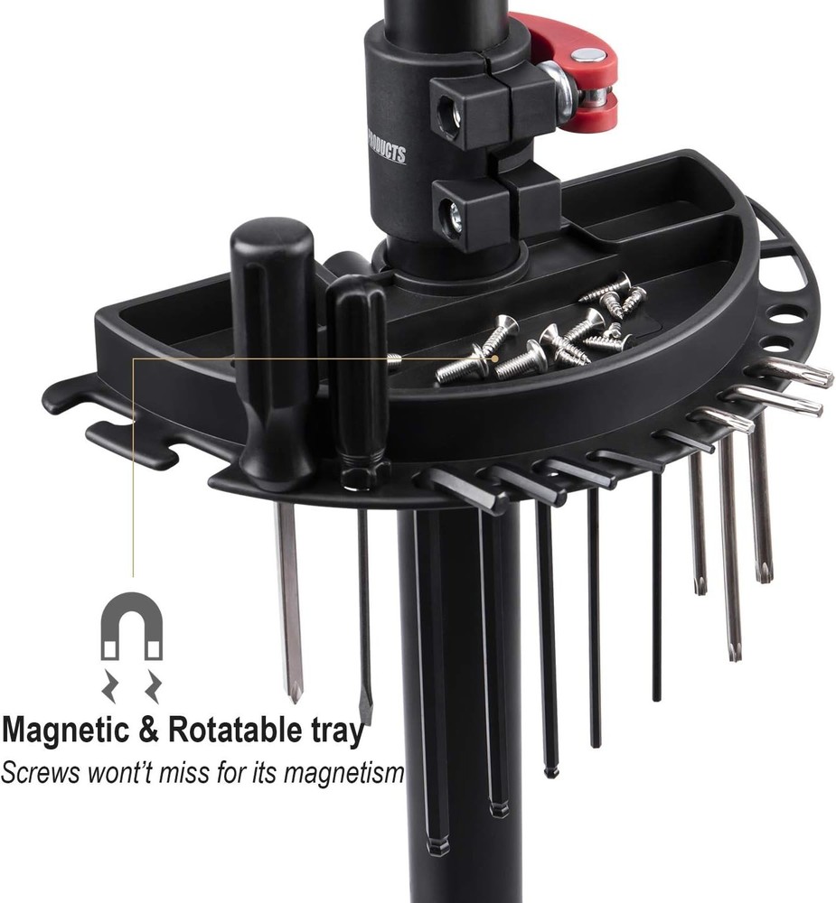 Professional Bicycle Maintenance Workstand - 60 lbs Capacity, No Shake Design