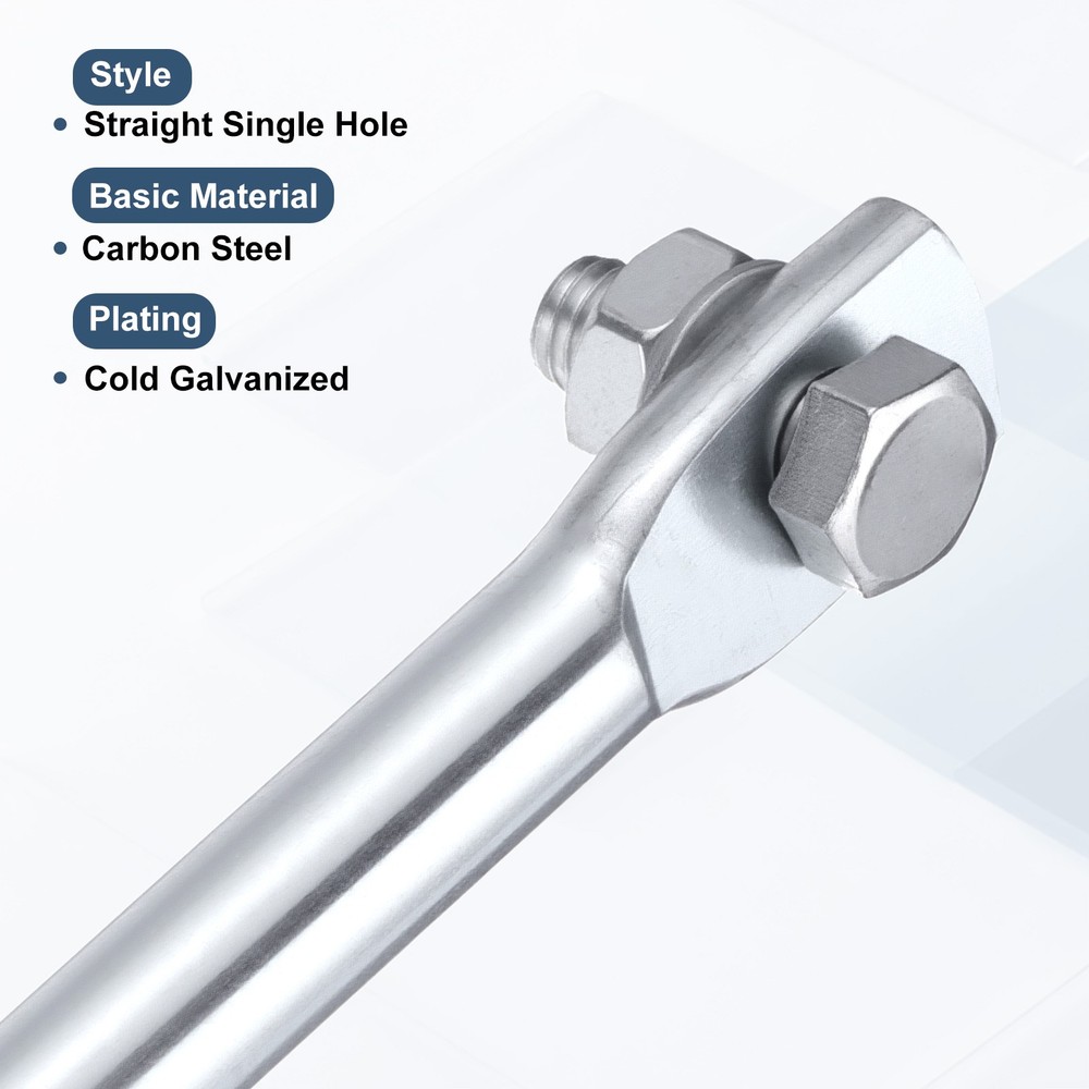Ground Rod Cold Galvanized Grounding Pin 2.6ft Single Hole Ground Stake