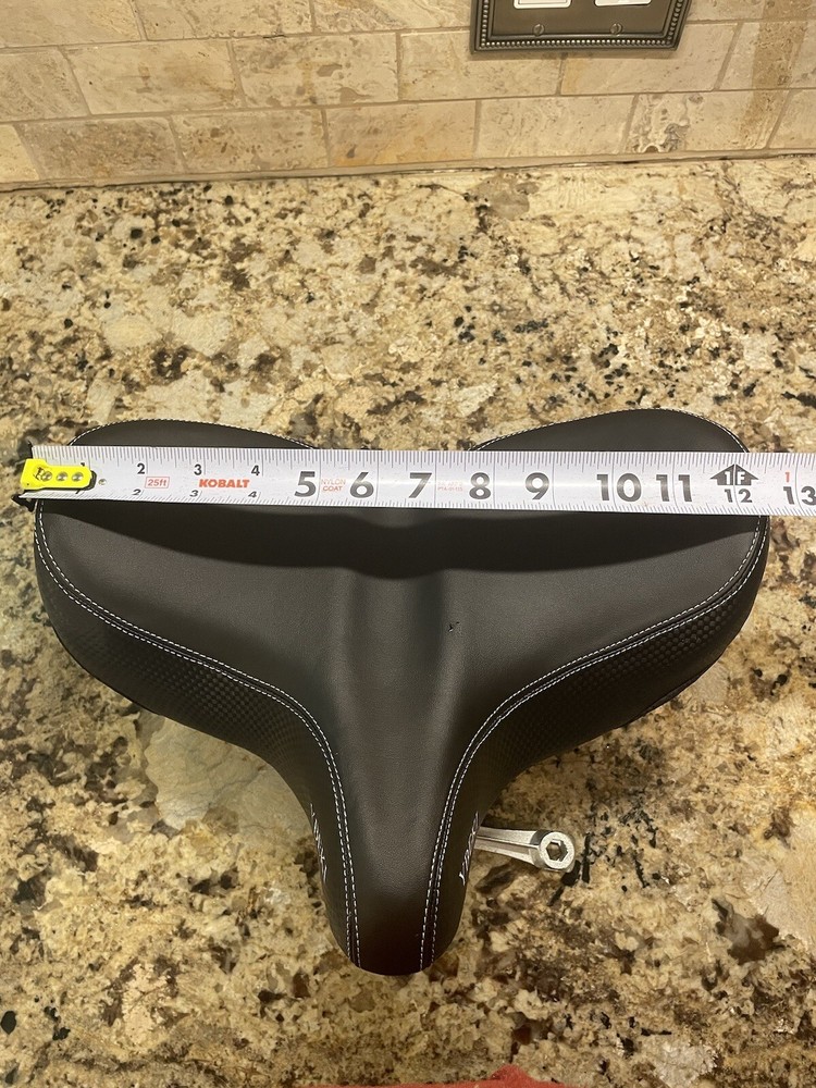 Namucuo Oversized Comfortable Replacement Bicycle Seat - New Black Saddle Type