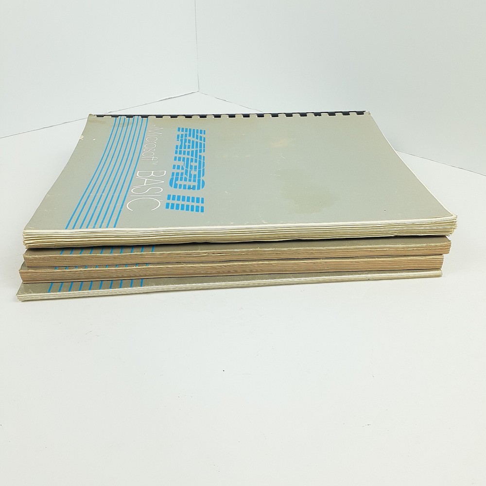 Lot of 4 KAYPRO II Users Guide Manuals Microsoft Basic S-Basic Select Profitplan