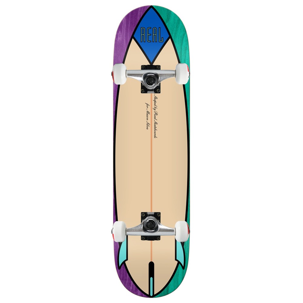 Real Skateboard Assembly Mason Speed Egg Assorted 8.28" x 31.7" Complete