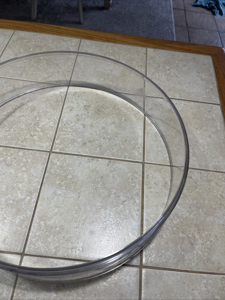 NuWave Pro 20358 Infrared Oven Clear Dome Extension Extender Ring Pre-owned