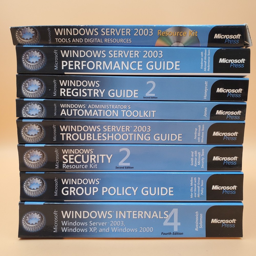 Special Promotional Microsoft Windows 2003 Server Resource Kit/CD-ROM Complete