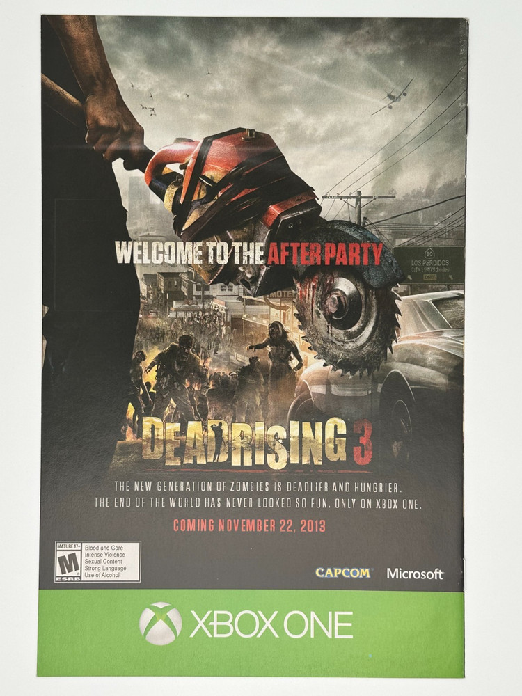 Dead Rising 3 (2013 Marvel) Marvel Custom Edition #1